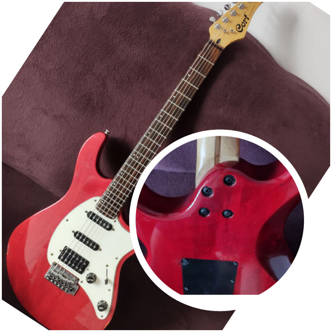 Cort G210 Indonezia electro guitar superstrat (schimb, barter mojno
