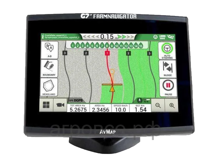 Агронавигатор avmap g7 farmnavigator +глонасс/gps антенна(италия) foto 7