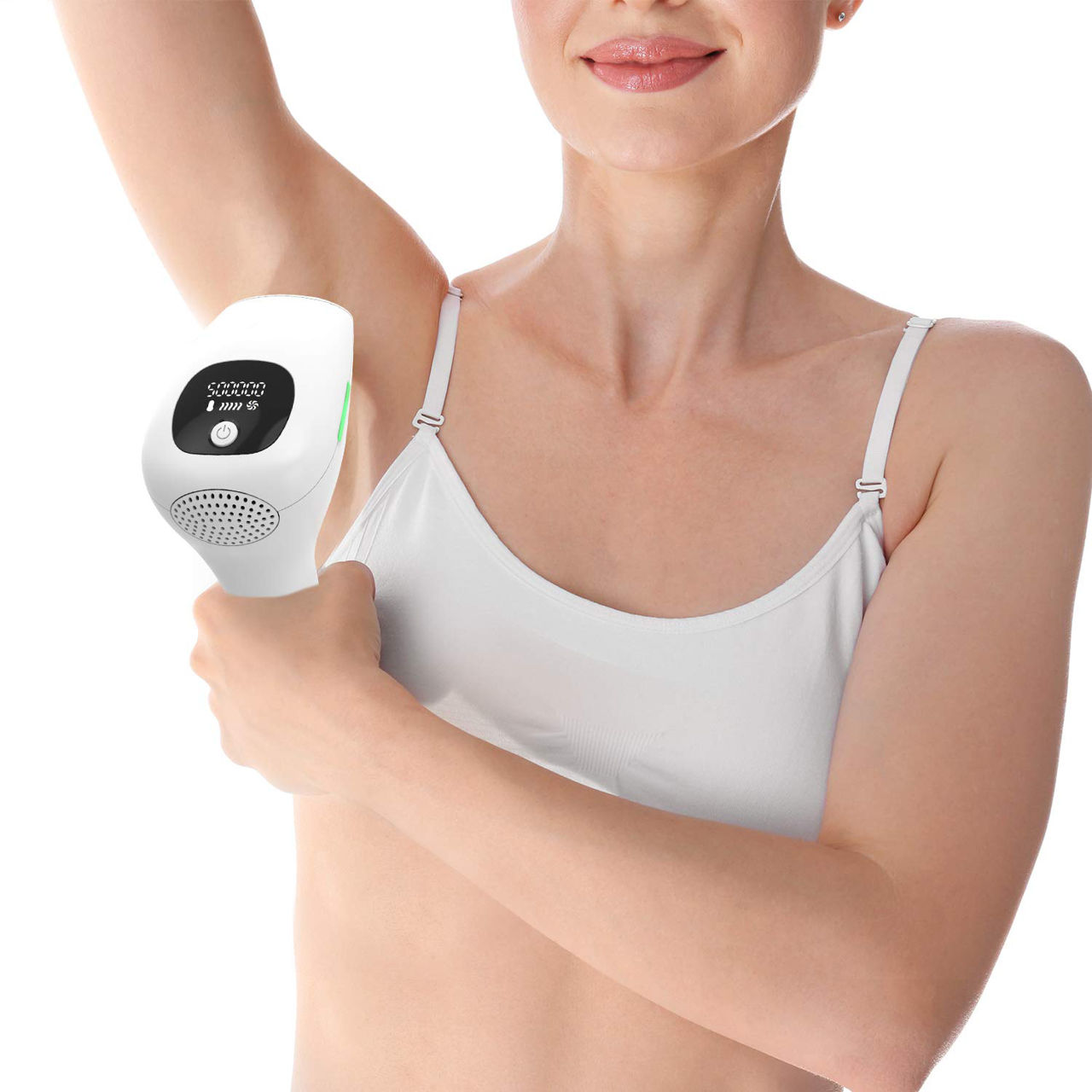 Epilator IPL,Rejuvenare,Curatare acnee, Alb Фотоэпилятор IPL foto 4