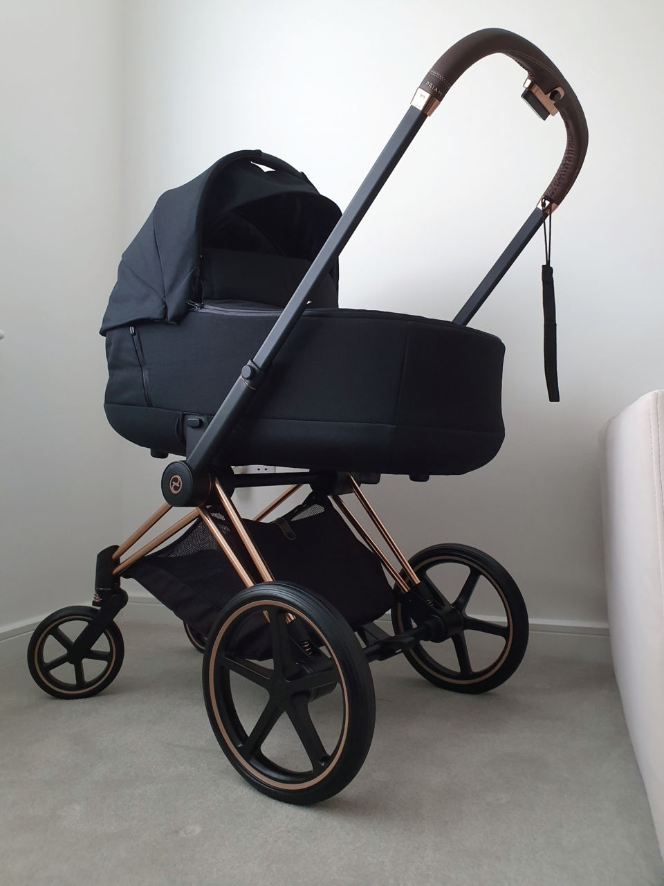 Rose gold Cybex priam platinum lux 2in1 foto 2