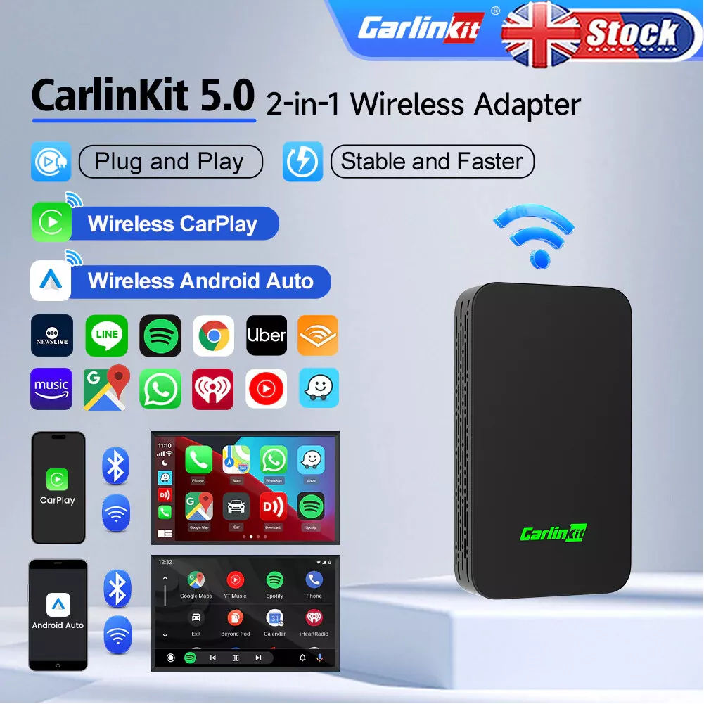 CarlinKit 5.0 (2Air) - Apple Carplay si Android Auto fara fir foto 4