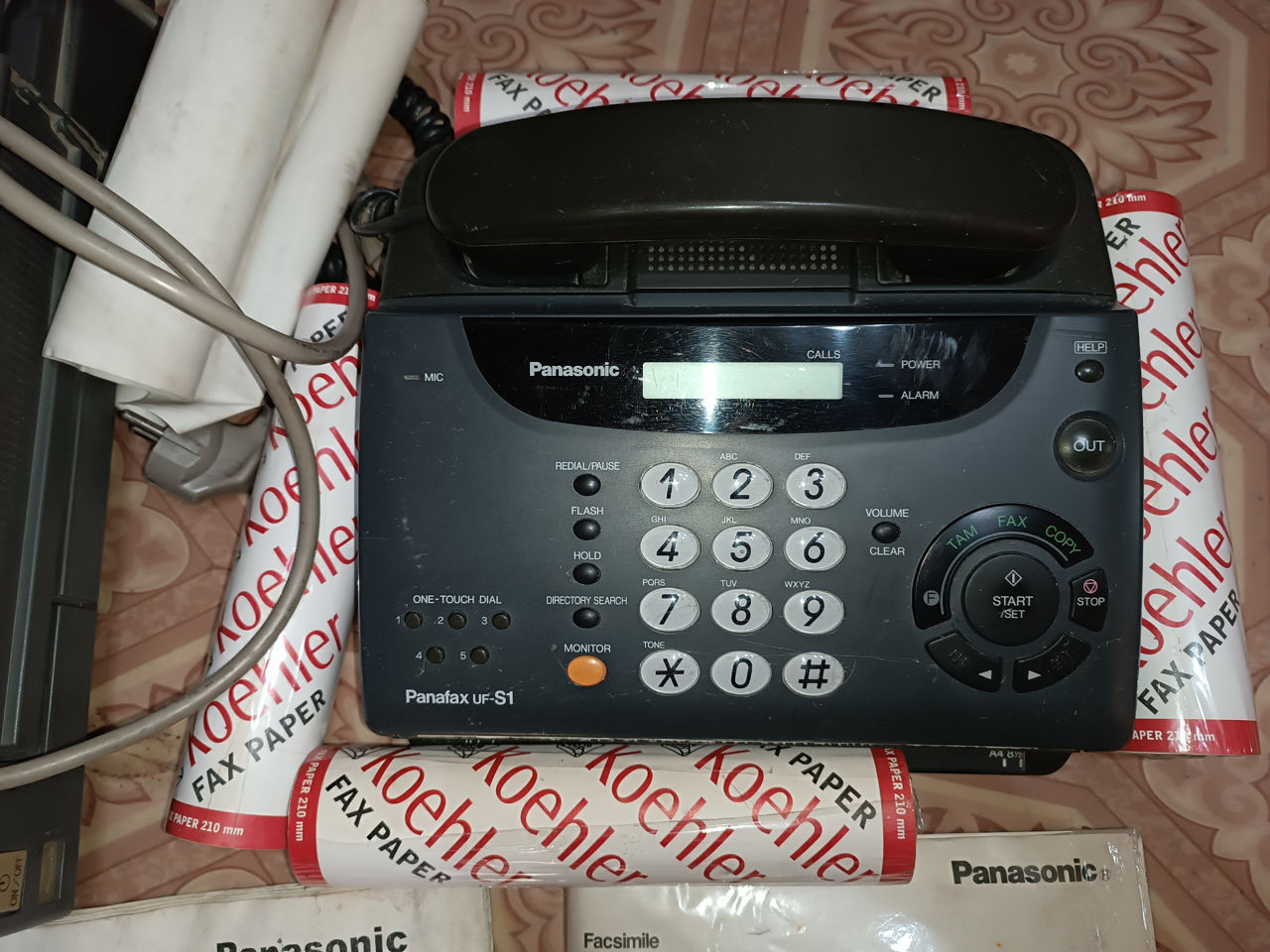Телефакс Panasonic Panafax UF- S1 и копировальный аппарат Canon FC-230 foto 2