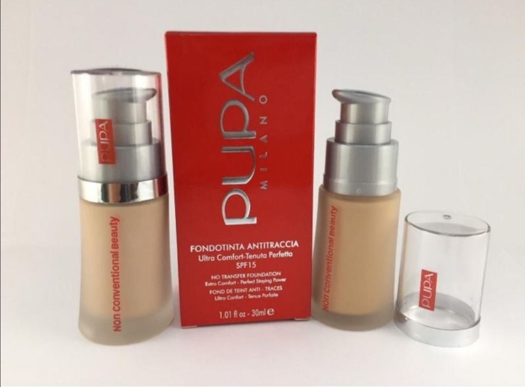 Тональный крем pupa milano fondotinta antitraccia -пудровый эффект 30ml