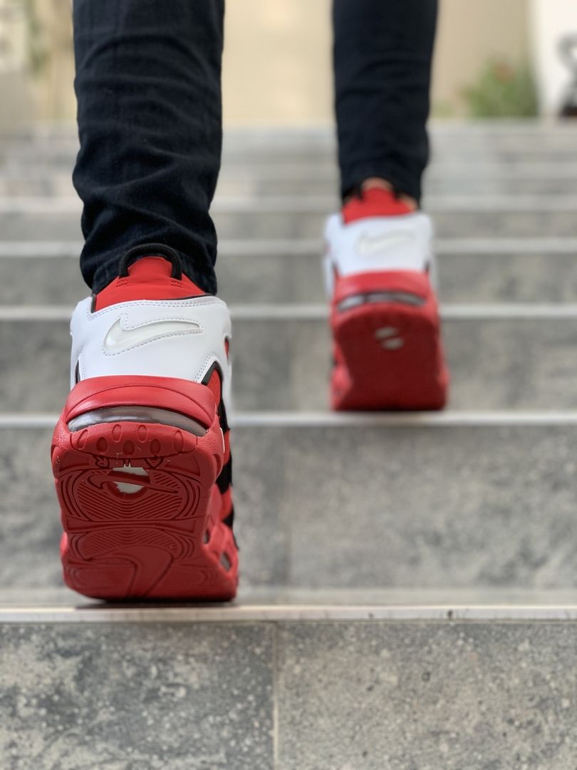 Nike Air More Uptempo University Red foto 9