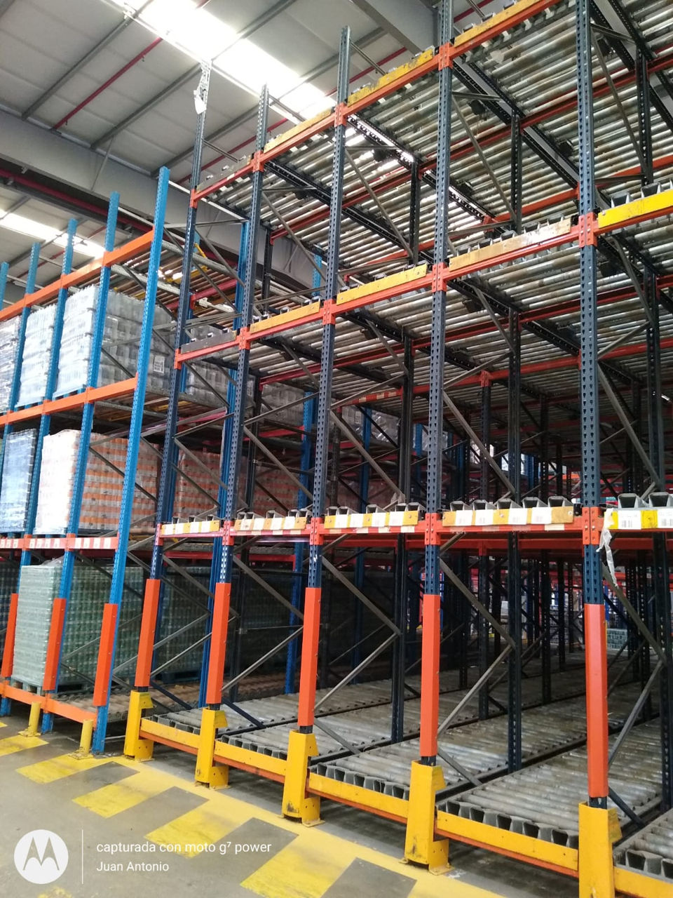 Raft Gravitational pentru depozit , Capacitate 504 paleti foto 1