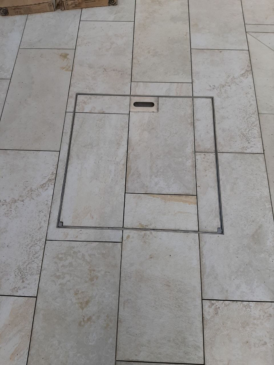 Trapa Beci din Inox-3mm - Camera Tehnica Piscina Placabila Cu Gresie  foto 2