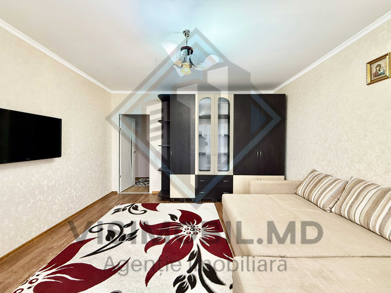 Apartament cu 2 camere, 56 m², Centru, Ungheni foto 4