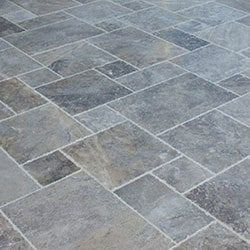 Travertin gri Silver Gray – piatră naturală pentru fațadă, podea și pereți interior/exterior foto 8