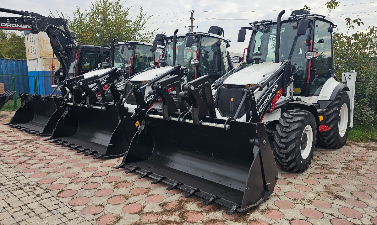Buldoexcavator Hidromek 102B Alpha K4 nou!!! Distribuitor Oficial in Moldova! foto 1