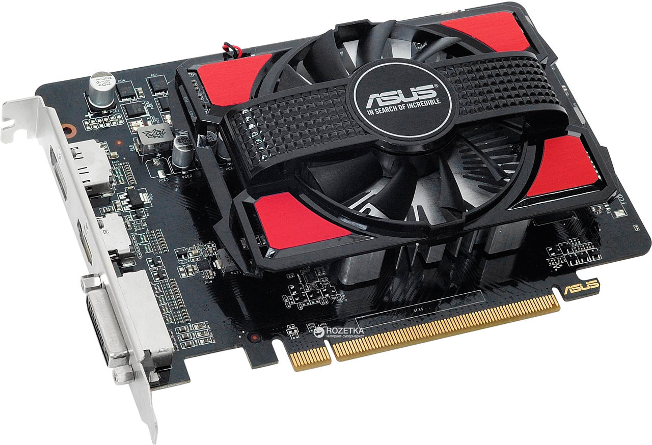 Видеокарта Videocartela VGA Asus PCI-Ex Radeon R7 250 2GB GDDR5