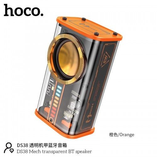 Difuzor HOCO DS38 Mech transparent BT foto 1