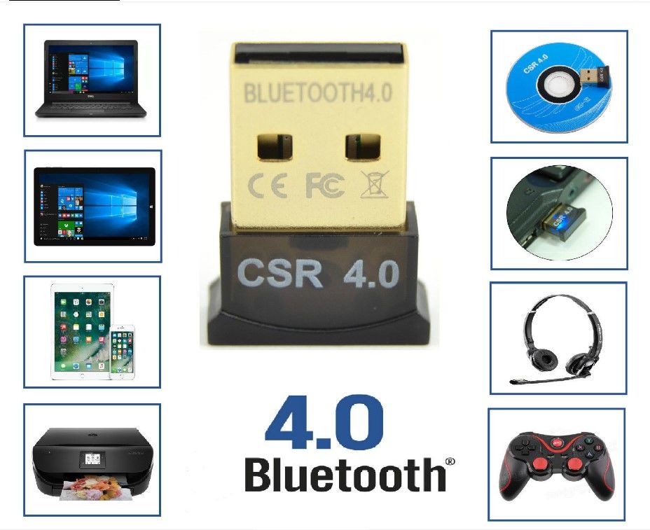 Bluetooth адаптер v4.0 для компьютера, ноутбука