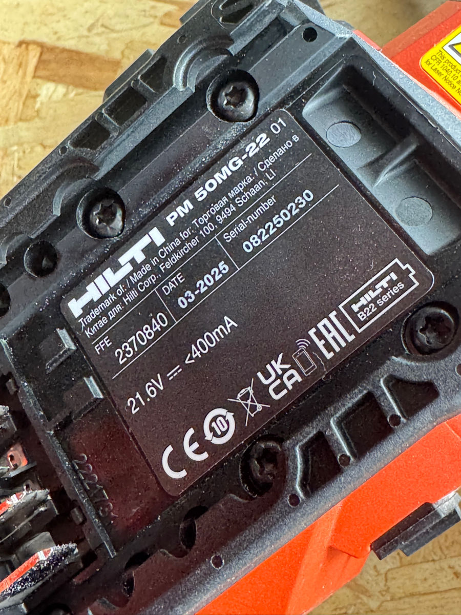 Hilti multijoonlaser PM 50MG-22 Nuron - Tallinn, Tööriistad
