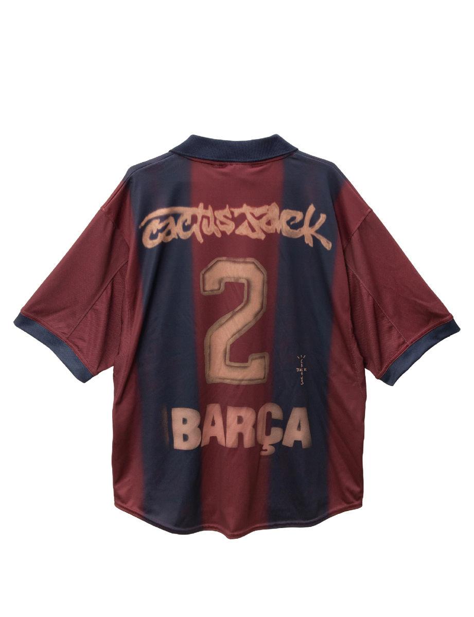 CJ X Nike X FC Barcelone Retro 2000/01 traviss scott foto 1