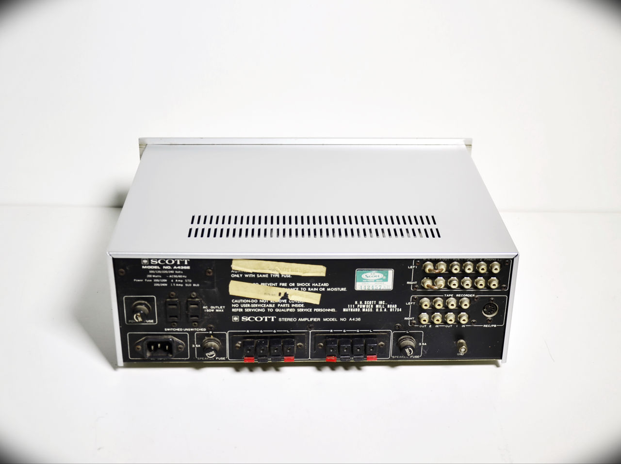 HH Scott A-436 Stereo Integrated Amplifier фото 7