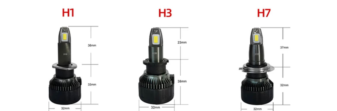 Lampi LeD 6000k H1, H3, H4, H7, H8, H9, H11, HB3(9005), HB4(9006), HIR2(9012) foto 2