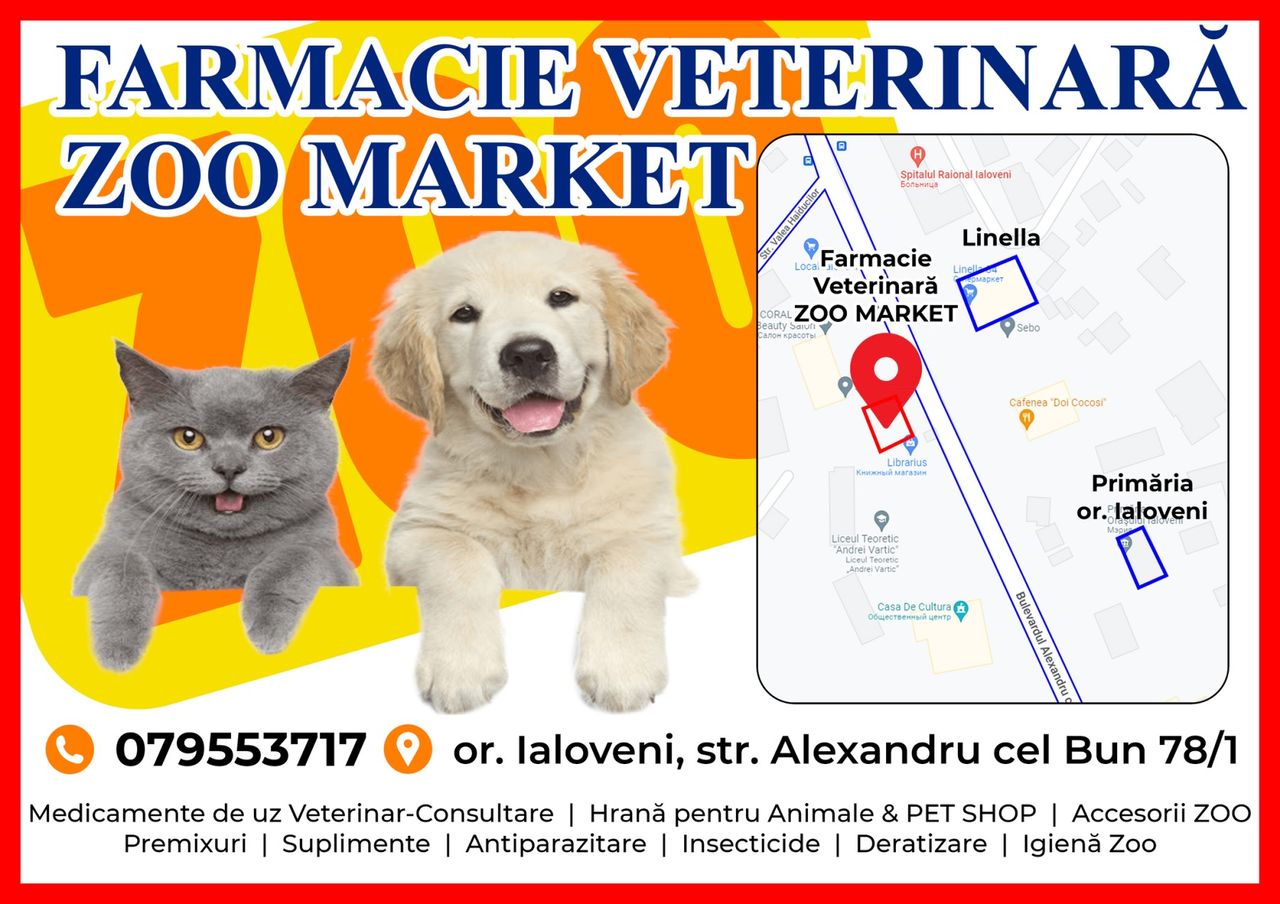 Farmacie și Cabinet  Veterinar or. Ialoveni Ветеринарная Аптека foto 1