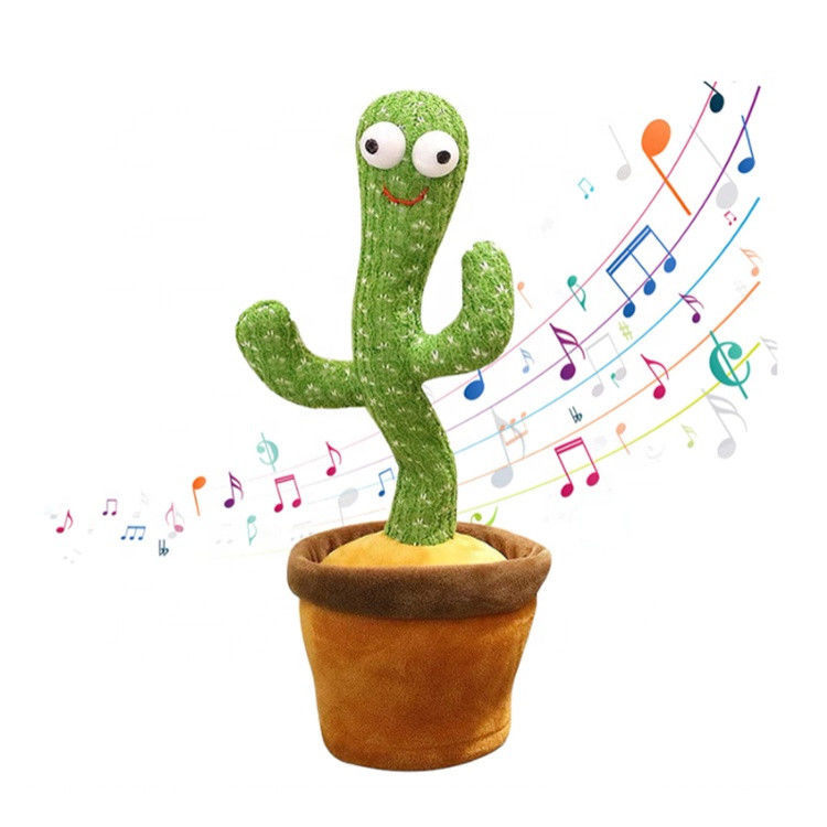 Танцующий Кактус игрушка повторюшка/ jucarie Cactus vorbitor danseaza, canta /str.Ismail 84-BabyCity foto 0