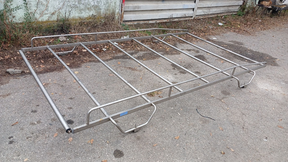 Bagajnic ford transit 2001 2013 de inox фото 1