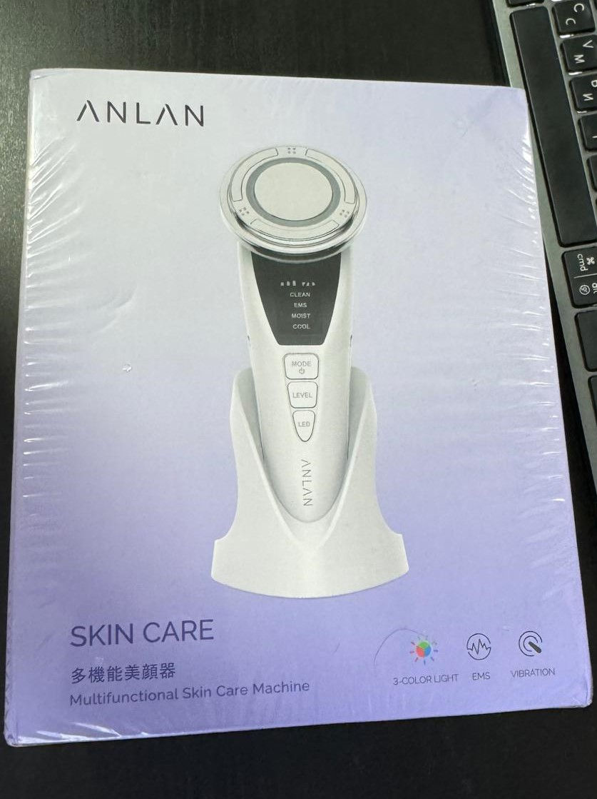 Аппарат для лица Anlan EMS+LED Омоложение и Лифтинг фото 0
