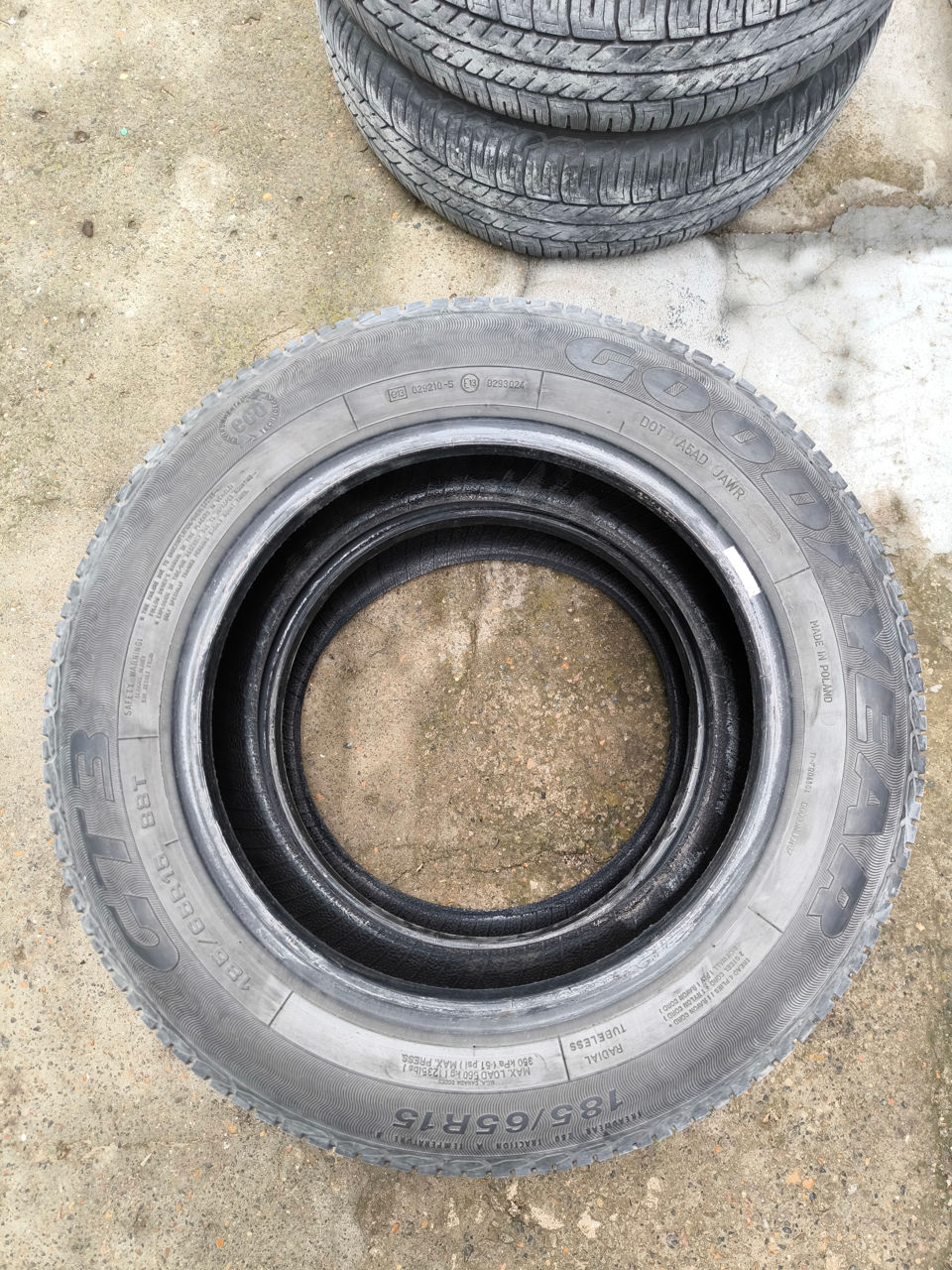 GoodYear GT3 185/65R15 - 1000lei фото 1