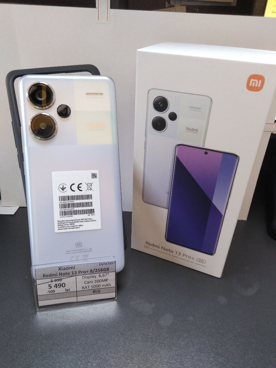 Xiaomi Note 13 Pro+ 8/256Gb pret 4790lei foto 0