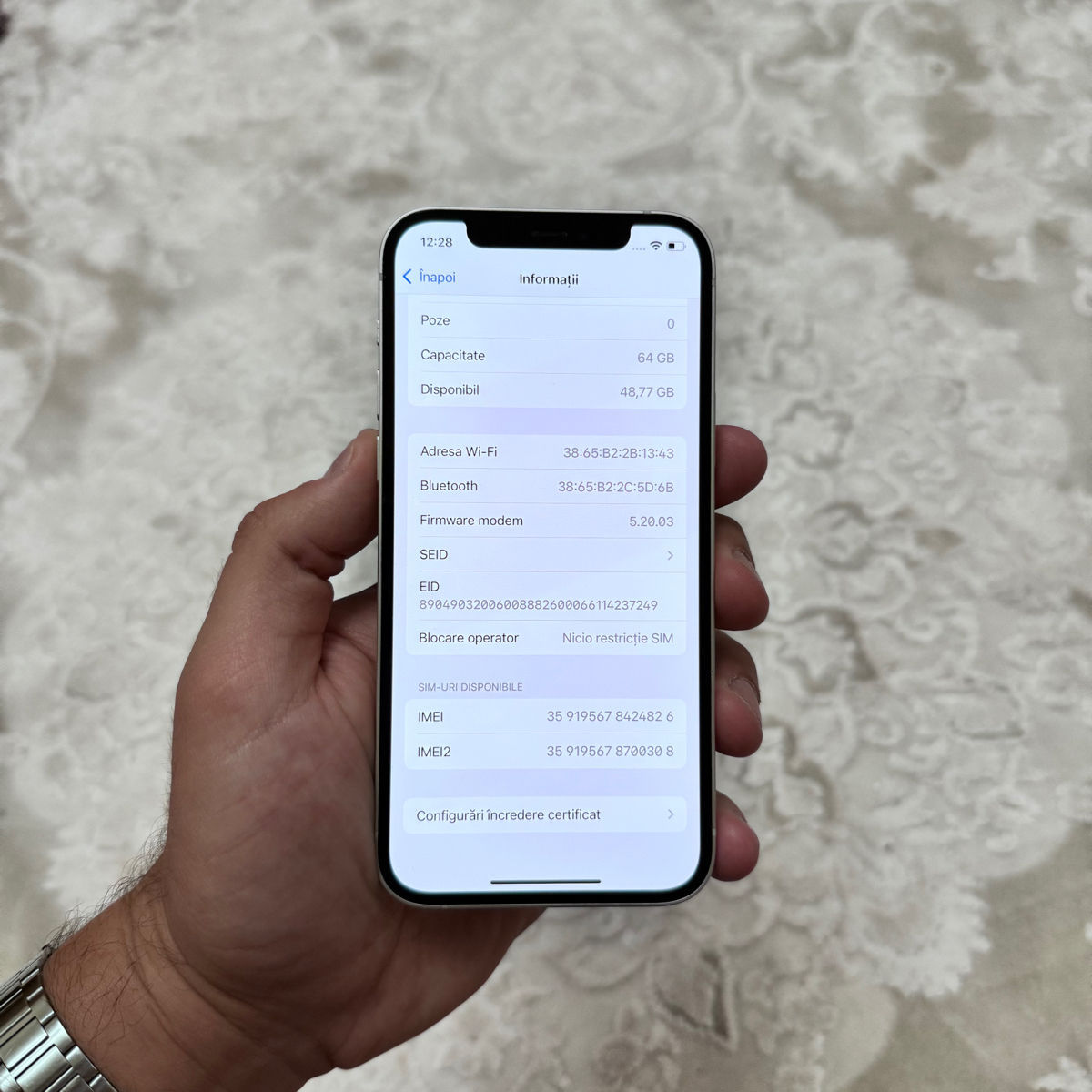 iPhone 12 64GB White foto 9