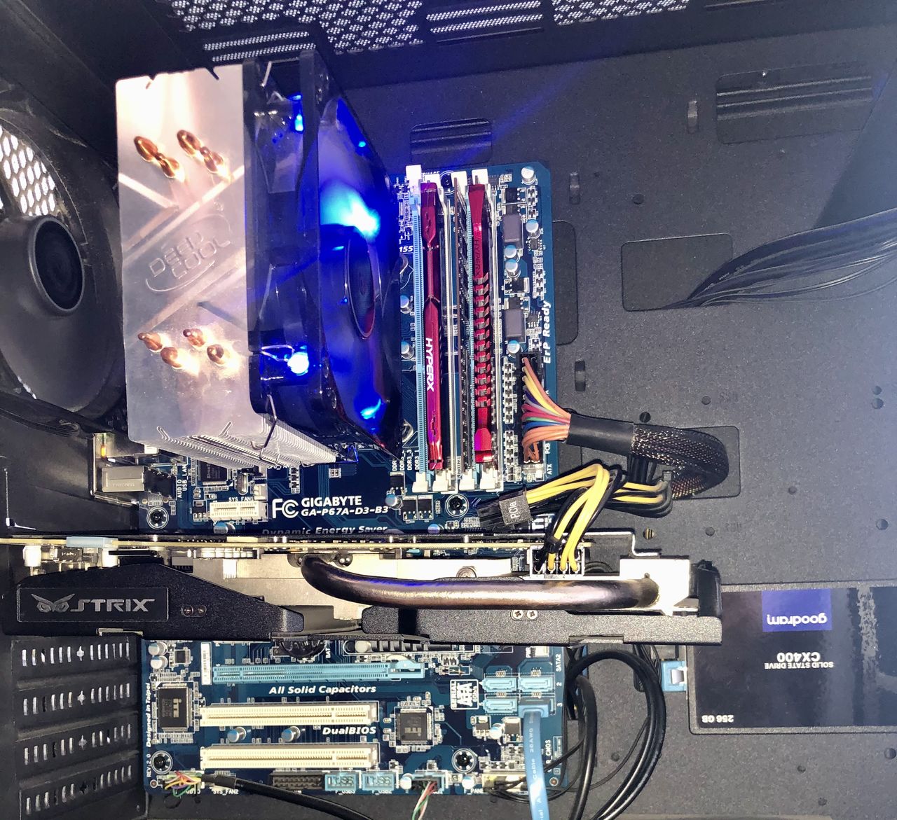 i5 2500k + p67 + 12gb ram