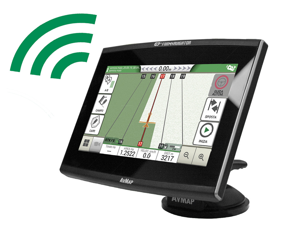 Агронавигатор avmap g7 farmnavigator +глонасс/gps антенна(италия) foto 11