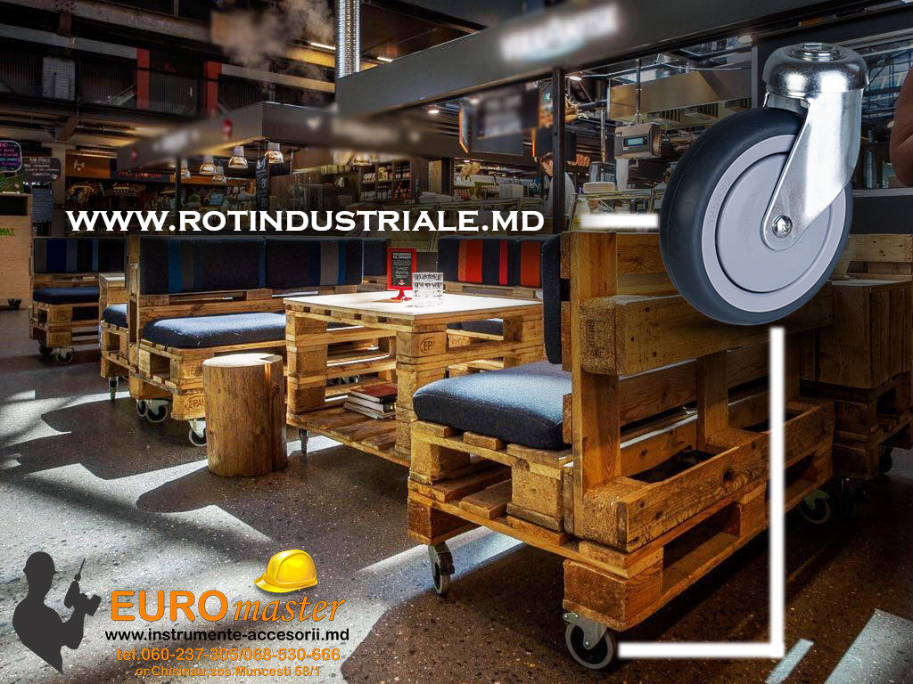 Pentru Constructii Roti si Role industriale - pentru carucioare,mobila,roti industriale foto 8