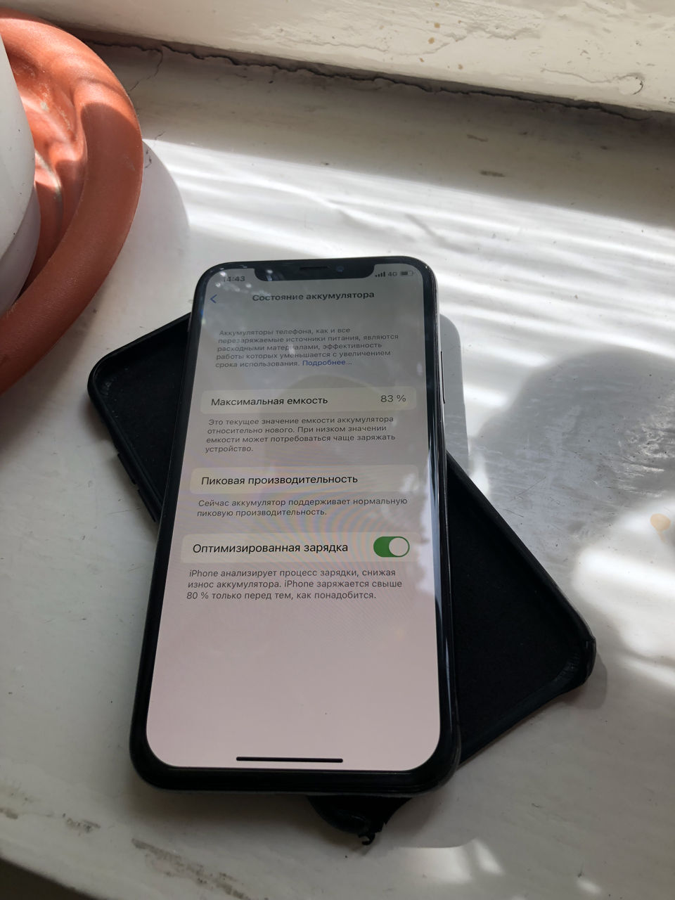 iPhone X 256GB. Face ID , True Tone lucrasa.