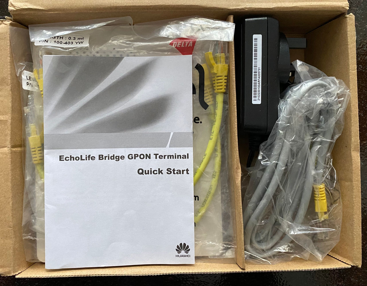 EchoLife HG8040H WiFi modem router foto 7