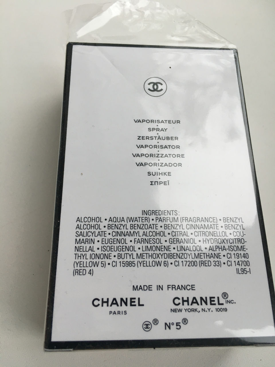 Parfum original, Chanel 5, 50 ml, procurat în Franța, din magazin, este acesta din poze,este absolut foto 1