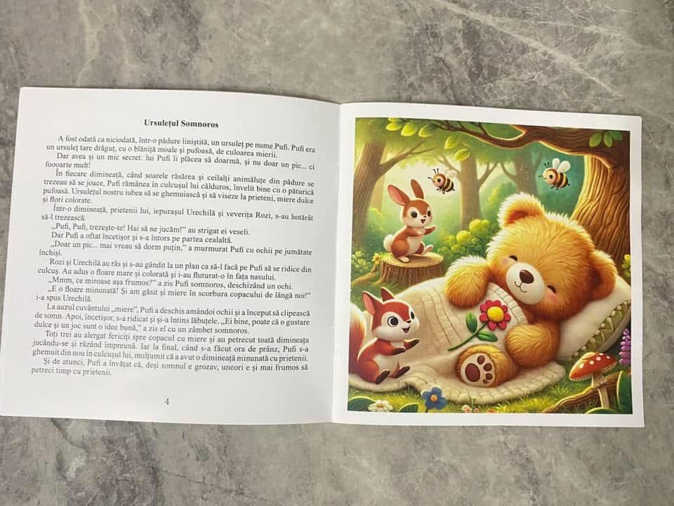 Carte pentru copii – “Aventurile prietenilor pufoși” foto 0
