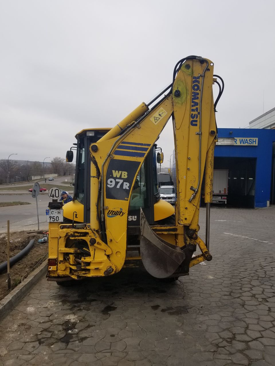 Excavator Komatsu WB97 R