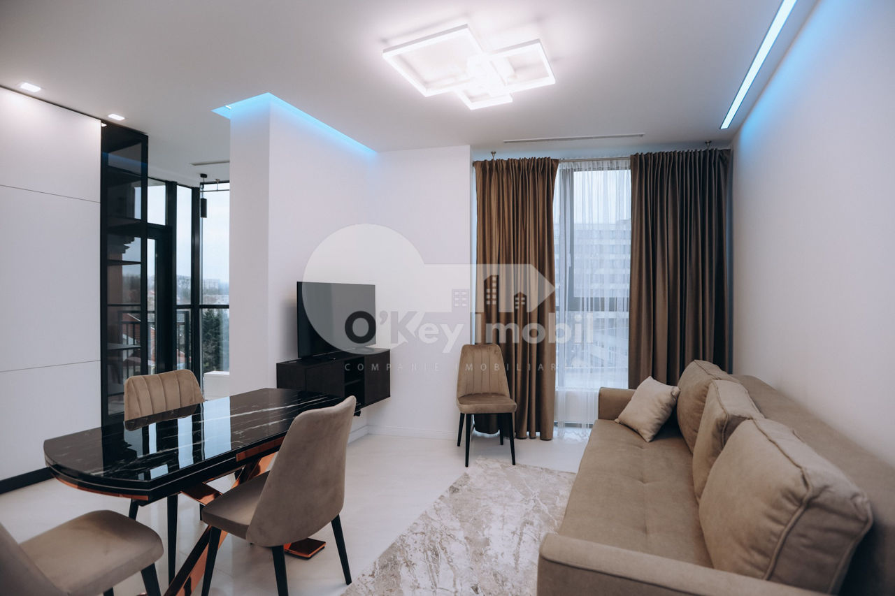 Apartament cu 2 camere, 50 m², Centru, Chișinău foto 5