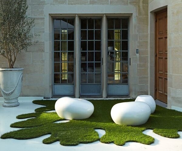 Газон искусственный.Декоративный забор.Gazon artificial.Gard decorativ. foto 6