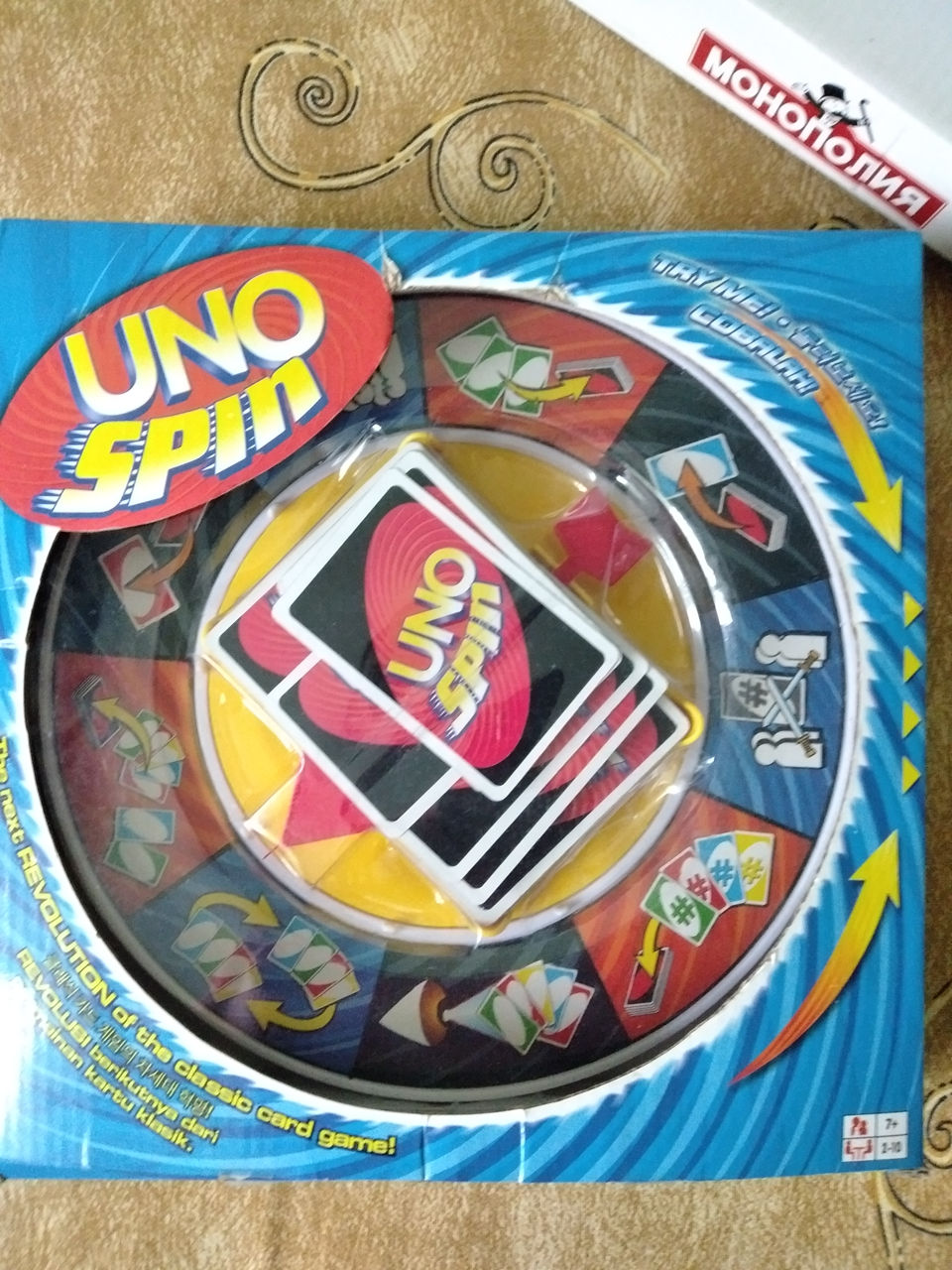 Игра UNO SPIN/ УНО