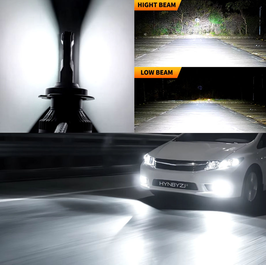 H4 LED Headlight 320W High Power - 550 lei foto 5
