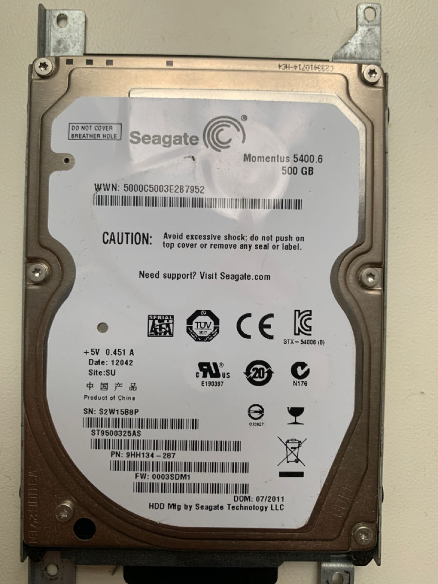 HDD для ноута 500 гб
