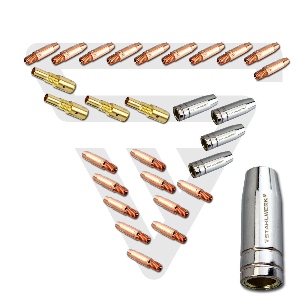 Полуавтомат Stahlwerk MIG MAG 200 Double Pulse Pro foto 7