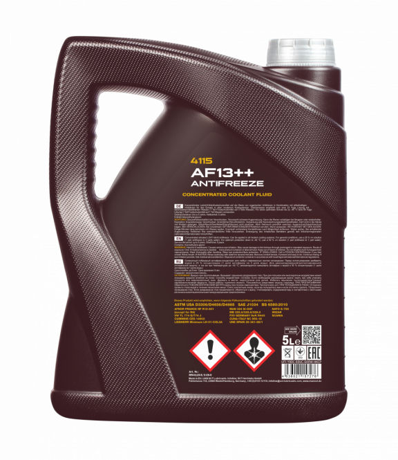 Antigel concentrat MANNOL 4115-5 Antifreeze AF13++ 5L foto 1