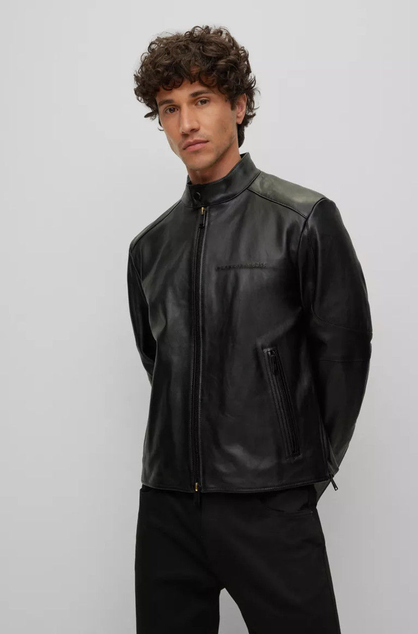 Boss porsche leather jacket hotsell