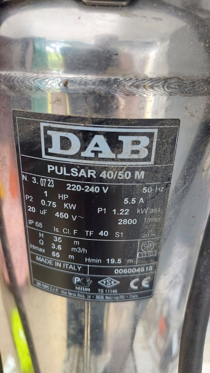 Pompa submersibila Pulsar 40/50M foto 2