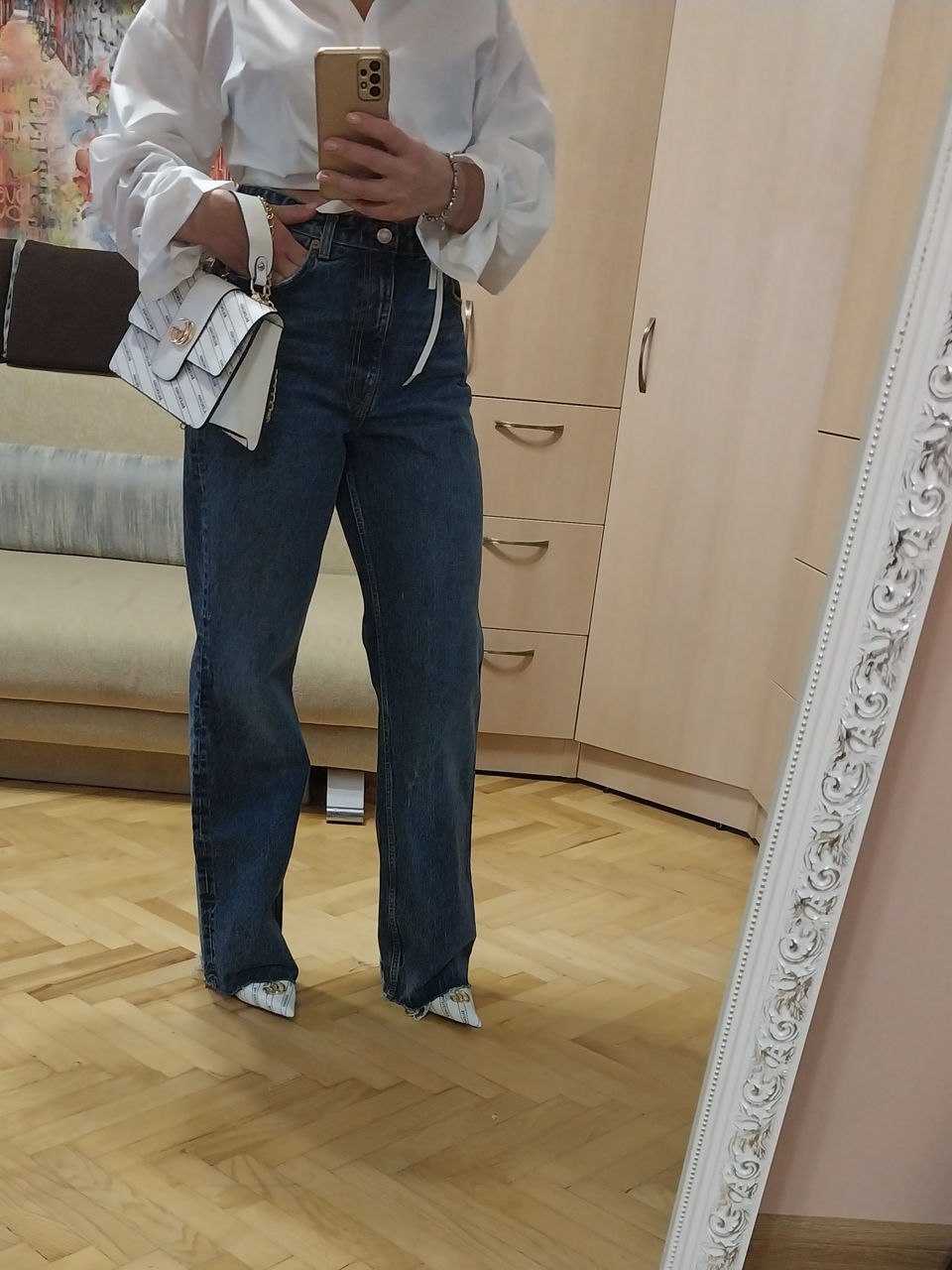 Джинсы зара. foto 5