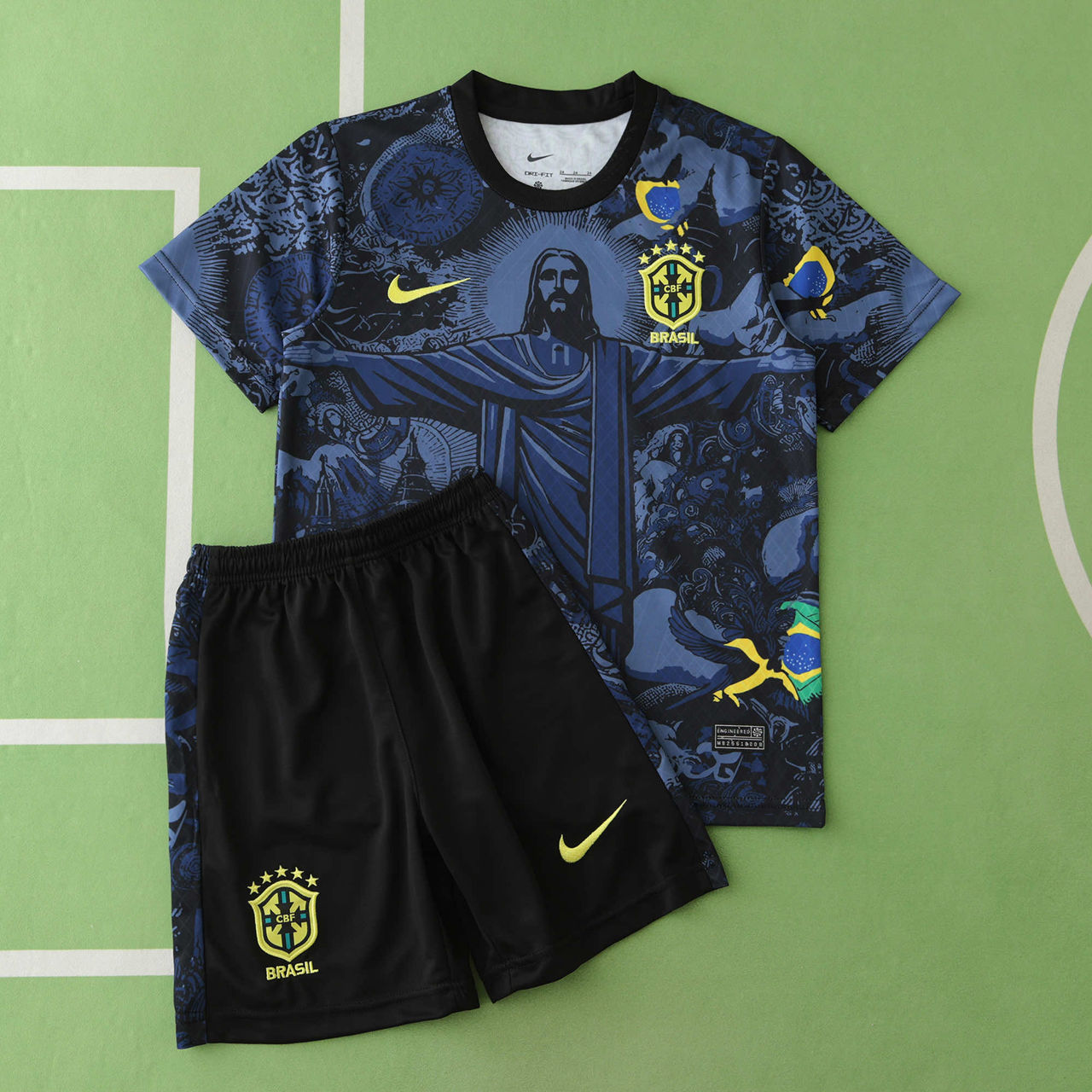 Tricouri fotbal copii 2024/25 – / Yamal/ Raphinha / Ronaldo / Vinicius / Mbappe / Haaland / Dembele  foto 1