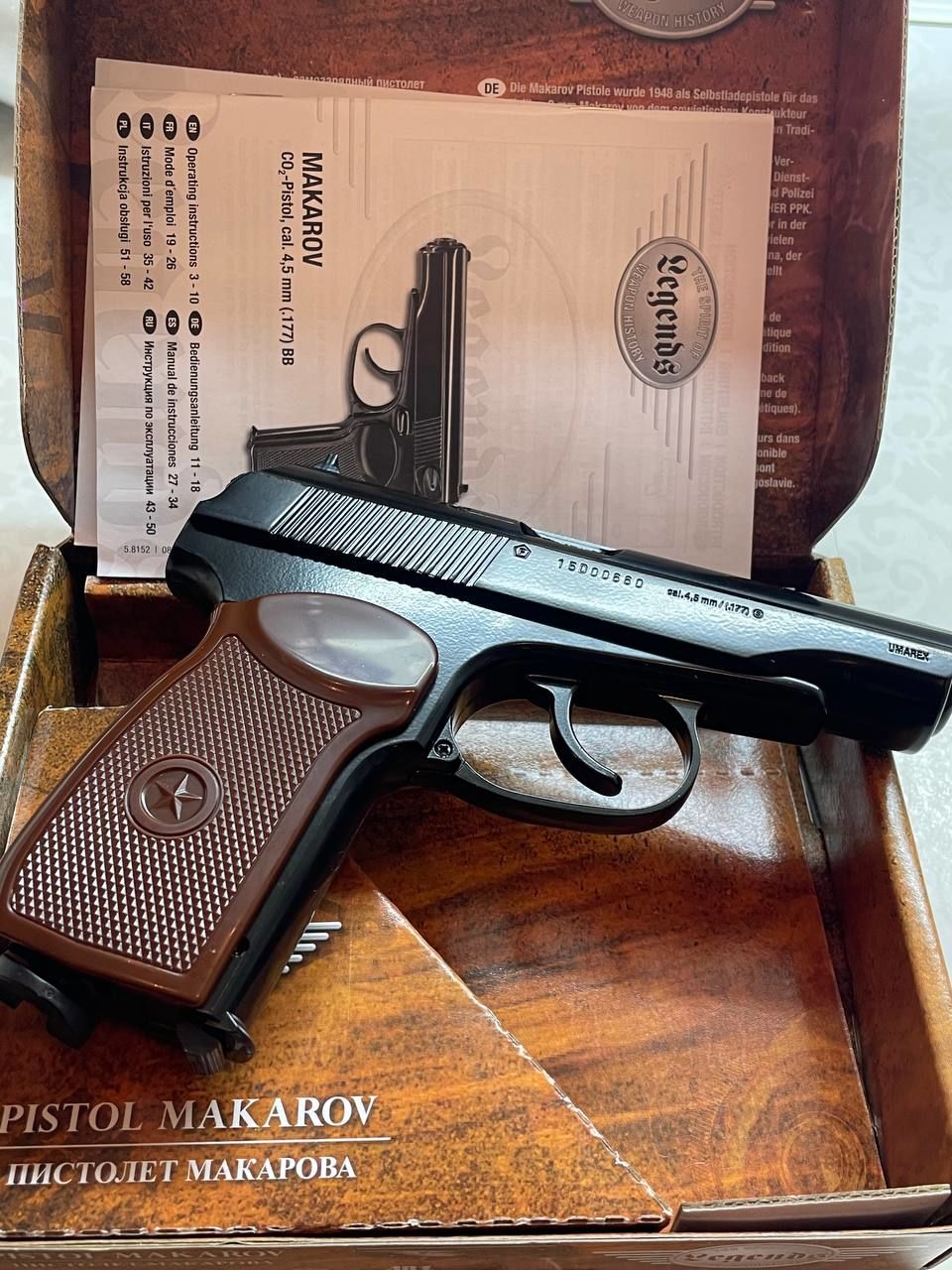 Пневматический Umarex Makarov!!Новый!!