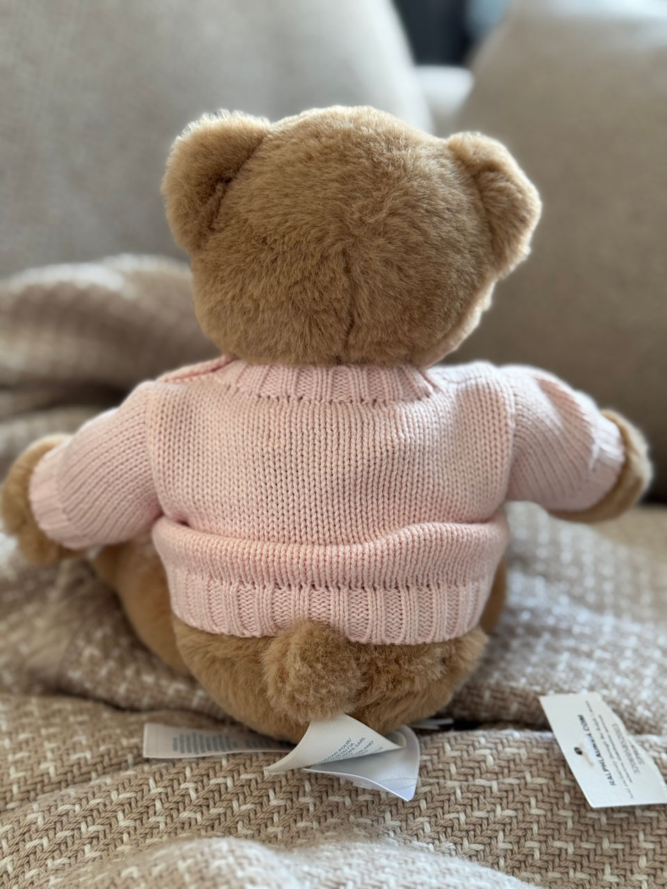 Продам нового мишку Teddy от Ralph Lauren . 100 % оригинал фото 5