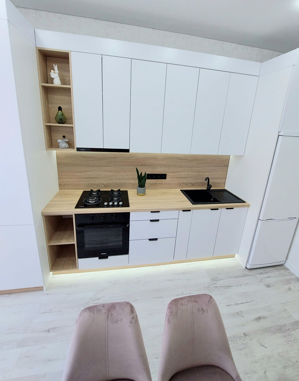 1-комнатная квартира, 52 м², Ботаника, Кишинёв