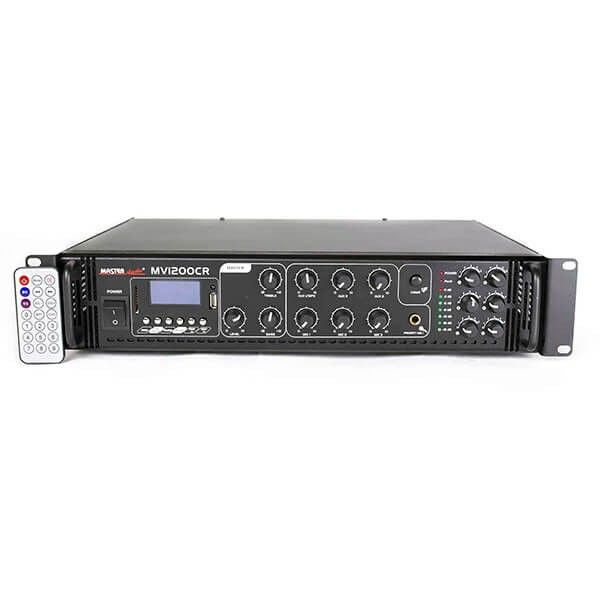 Master Audio MV1200CA – Bluetooth, Statie de amplificare 70V, 100V foto 0